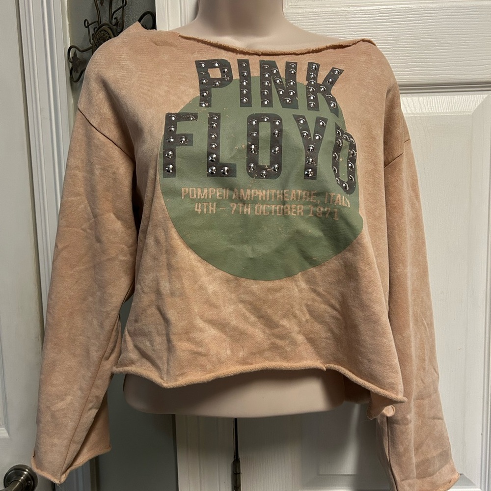 Pink Floyd Sweatshirt Medium Large Pompeii Amphitheater 1971